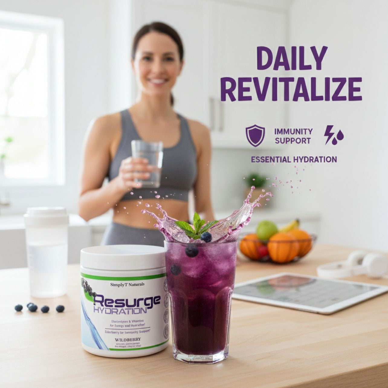 Hydration with Immunity Support - WildBerry